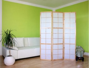 Parawan 175x132x2,2 cm Naturalny shoji