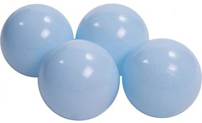 Plastikowe piłeczki do suchego basenu 7cm, 50 szt, błękitne - meowbaby®