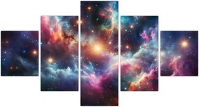 Obraz - Ciemny kosmos (125x70 cm)