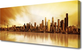 Obraz canvas na ścianę Perspektywa Nowoczesnej Ulicy