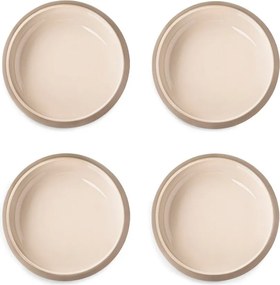 Beżowe kamionkowe miski zestaw 4 szt. 600 ml Terra Luma – Bonami Selection