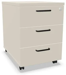 Kontenerek biurowy EASY SPACE MOB 43cm kaszmirowy mobilny NOWY STYL