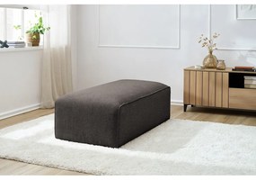 Brązowy sztruksowy podnóżek modułowy Megeve – Bobochic Paris