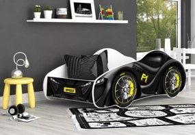 Łóżko dziecięce Spidi auto 70x140 – łóżko rajdówka dla chłopca lub dziewczynki