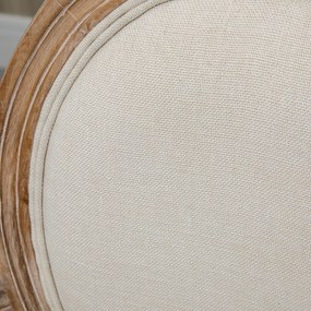 HOMCOM Krzesło Kuchenne Antyczny Styl Klasyczny Design Wygodne | Aosom PL