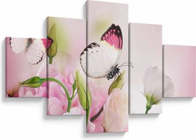 Obraz - Motyl (125x70 cm)