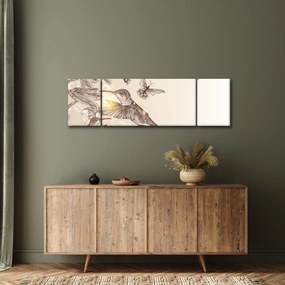 Obraz - Kolibry (170x50 cm)
