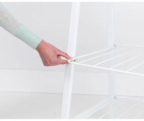 Biały stalowy stojak na ubrania Linn – Brabantia