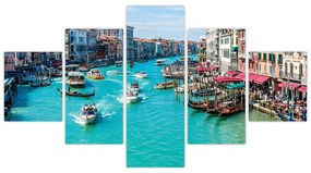 Obraz  - Canal Grande, Wenecja, Włochy (125x70 cm)