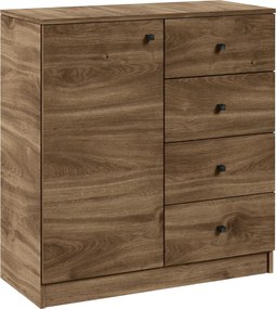 Komoda NESTOS 80 cm do Salonu Sypialni Brąz