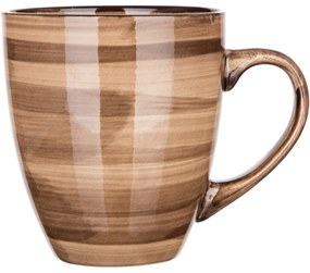 Banquet Zestaw 6 kubków Palas 400 ml, brązowy