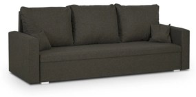 Sofa kanapa 3 os z funkcją spania MONDO Ciemny szary