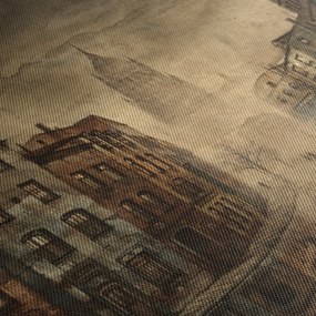 Obraz - Malowanie miasta (70x50 cm)