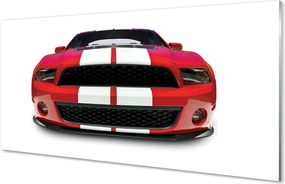 Panel szklany do Kuchni Czerwone Auto Sportowe