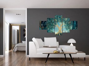 Obraz – Drzewo życia we wszechświecie (125x70 cm)