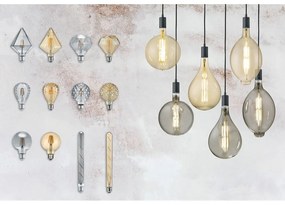 Żarówka LED z ciepłym światłem z gwintem E27, 4 W Tropfen – Trio