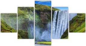 Obraz - Wodospad Seljalandsfoss (125x70 cm)