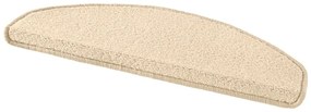 Zestaw 15 kremowych dywaników na schody Hanse Home Fancy, 23x65 cm