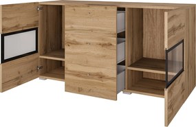 Komoda BAROLO 132 cm do Salonu Sypialni Dąb wotan