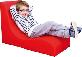 Fotel wypoczynkowy przedszkolny, pojedynczy Kiddo Soft Relax