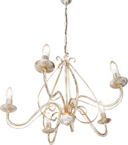 Inteligentna żyrandol biała 5-światłowa w tym Wifi B35 - Giuseppe