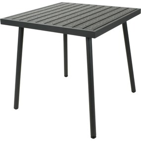 Stół ogrodowy Hervig, 76 x wys. 73 cm, blat zpolywood