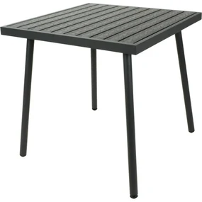 Stół ogrodowy Hervig, 76 x wys. 73 cm, blat zpolywood