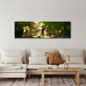 Obraz parku (170x50 cm)