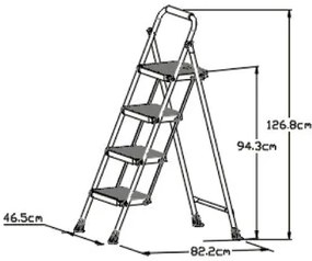 Stopnie Eurostep Lamart LT8098, 4 stopnie