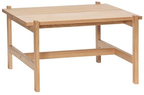 Stolik z blatem w dekorze dębu 80x80 cm Dash – Hübsch