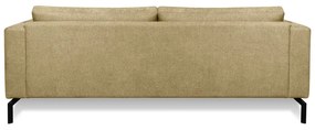 Musztardowa sofa 216 cm Gomero – Scandic