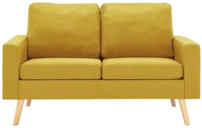 Dwuosobowa żółta sofa - Eroa 2Q