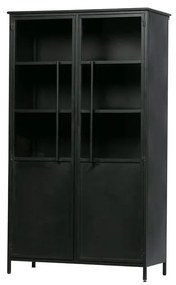 Czarna metalowa komoda BePureHome Exhibit