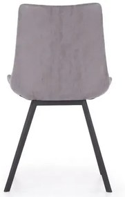 Krzesło tapicerowane K279 szare HALMAR