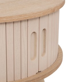 Stolik kawowy NYOS z miejscem do przechowywania pod blatem 60 x 40,7 cm