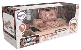 Woopie kasa sklepowa dla dzieci skaner waga mikrofon + 25 akc.