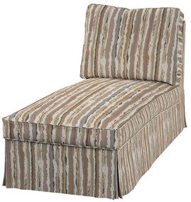 Pokrowiec na szezlong/ leżankę Ektorp wolnostojący prosty tył