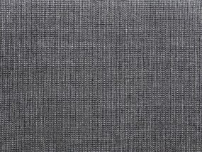 Kanapa  2-osobowa modułowa  z antracytowej tkaniny CORTOLINE