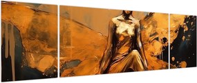 Obraz - Abstrakcja wróżki (170x50 cm)