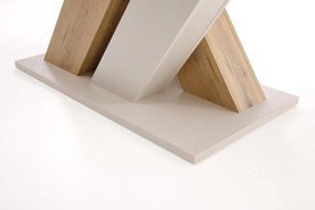 Rozkładany stół na oryginalnej nodze Brandon kaszmir/dąb cremona