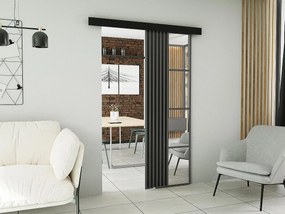 Drzwi przesuwne z maskownicą MOLI 60 grafitowe