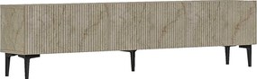 Stolik pod TV – 180 cm x 45 cm x 31,4 cm – trawertyn – płyta MDF z melaminą