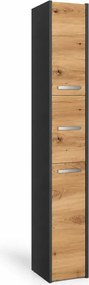 Szafka łazienkowa Stella 30 cm 3-drzwiowa odporna na uszkodzenia mechaniczne