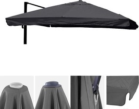 Wymienny pokrowiec do parasola MCW-A96 II,  antracyt