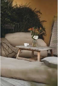 Beżowa sofa rozkładana odpowiednia na zewnątrz Karup Design OUT™ Hippo Beige