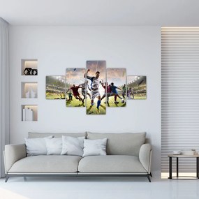 Obraz - Piłka nożna (125x70 cm)