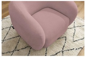 Jasnoróżowy fotel Celine – Bobochic Paris