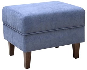 Taboret GALA 46x54 cm niebieski