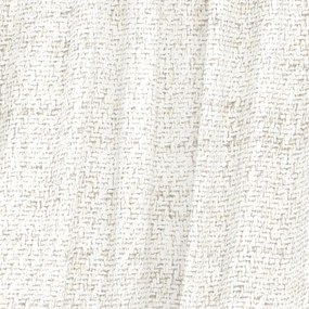 Kremowe tapicerowane łóżko dwuosobowe ze schowkiem ze stelażem 140x200 cm Solvo – Maison de Rêve