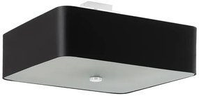 Czarny kwadratowy plafon LED - EX667 H4-B95
